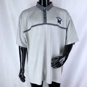 Russell Michigan Wolverines 3XL Polo Shirt NWT